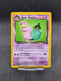 Pokemon Dark Slowbro Team Rocket 29/82 Rare WOTC LP-NM - Image 1