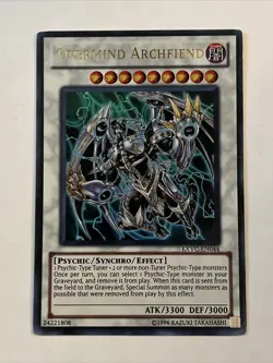 Overmind Archfiend EXVC-EN044 / ULTRA RARE / 1ST ED / NM / YU-GI-OH - Image 1