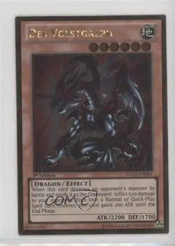 GR - Des Volstgalph 1st Ed. YuGiOh Premium Gold #PGLD-EN061 - Image 1