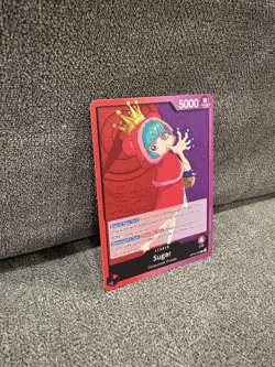 Sugar (003) OP10-003 One Piece Royal Blood Leader Pink/Purple NM - Image 2