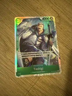 One Piece Tashigi OP10-032 Premium Booster The Best Vol. 2 Foil NM - Image 1