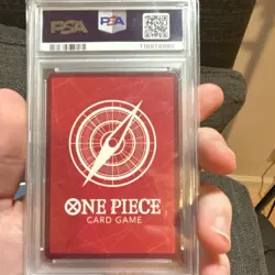 Bandai One Piece Shanks OP09-001 Alt Art Foil PSA 10 Emperors EN - Image 3