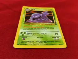 Pokemon Vintage Non-Holo Rare Muk 28/62 Fossil WotC 1999 Very Lightly Played - Image 2