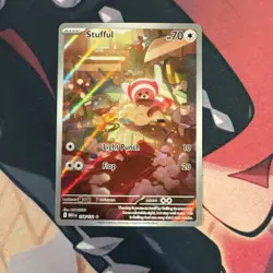 Stufful Full Art - 154/132 (IR) - Illustration Rare Pokemon Mega Evolution - Image 1