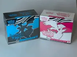 SET OF 2 Pokemon TCG Scarlet Violet Black Bolt White Flare Elite Trainer Box ETB - Image 1