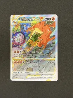 2022 Pokemon SWSH Black Star Promo Charizard UPC Charizard VStar #SWSH262 - Image 1