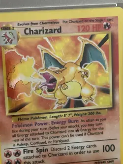 1999 Pokemon Charizard #4 PSA 6 RegradeUU NO RESERVE! - Image 3