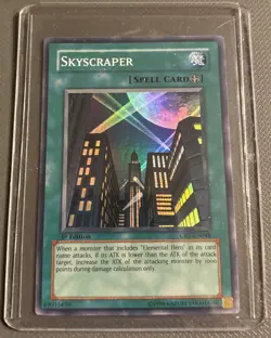 YuGiOh Skyscraper CRV-EN048 Ultimate Rare 1st Edition NM NP - Image 1