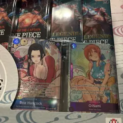 One Piece Card Game Illustration Box Vol.1 & Vol.2 Promo Box Bundle - Image 2