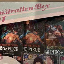 One Piece Card Game Illustration Box Vol.1 & Vol.2 Promo Box Bundle - Image 3