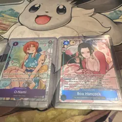 One Piece TCG Illustration Box Vol 1 PROMO SET - Boa Hancock & O-Nami SEALED!! - Image 1