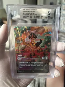 BGS9 Enchanted Jafar Newly Crowned Archazia's Island Disney Lorcana - Image 1