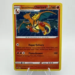 Special Delivery Charizard - SWSH075 SWSH: Sword & Shield Promo Cards Holo NM - Image 1