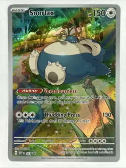 Snorlax 051 Sv: Scarlet & Violet Promo Cards Holo - Image 1