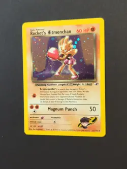 Pokemon TCG Rockets Hitmonchan Holo Card 11/132 Gym Heroes - Image 4