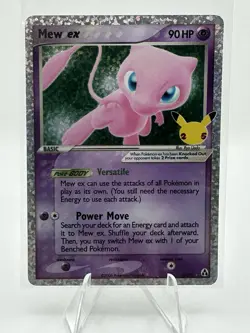 Pokemon TCG Mew EX Celebrations Classic Collection Holo Ultra Rare Card 88/92 - Image 1