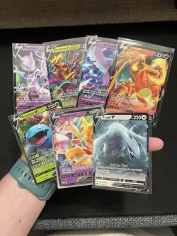 Pokemon Card Collection Lot Full Arts V Lot Charizard Lugia More Holos NM+ - Image 1