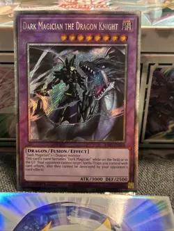 Dark Magician the Dragon Knight Platinum Secret Rare Card NM Near RA03-EN268 - Image 4