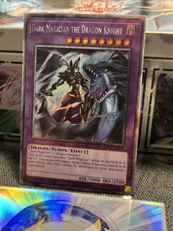 Dark Magician the Dragon Knight Platinum Secret Rare Card NM Near RA03-EN268 - Image 5