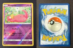 SLOWPOKE 48/145 GRI GUARDIANS RISING REVERSE HOLO POKEMON CARD TCG LP 2017 - Image 1