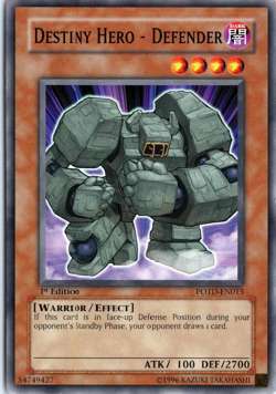 Destiny Hero Defender Rare Legendary Collection 2 Mega-Pack Yu Card 1996 - Image 1