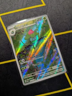 Pokemon TCG Ivysaur Scarlet Violet-151 Holo Card 167/165 IR English Near Mint - Image 2