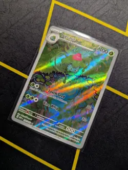 Pokemon TCG Ivysaur Scarlet Violet-151 Holo Card 167/165 IR English Near Mint - Image 3