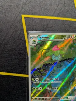 Pokemon TCG Ivysaur Scarlet Violet-151 Holo Card 167/165 IR English Near Mint - Image 4
