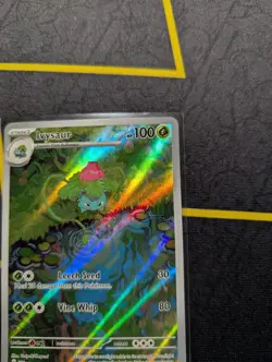 Pokemon TCG Ivysaur Scarlet Violet-151 Holo Card 167/165 IR English Near Mint - Image 5
