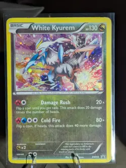 White Kyurem - BW59 - Pokemon Black & White Promo Ultra Rare Holo Card MP - Image 1