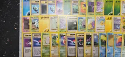 100+ non English vintage Pokemon card lot LP to DMG C, UN, Rares and 1st edition - Image 5