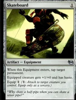 Teenage Mutant Ninja Turtles MTG Skateboard #U 0178 - Image 1