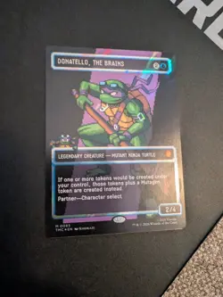 Surge Foil Donatello The Brain #0085 MTG TMNT NM/M Fresh Pull - Image 1
