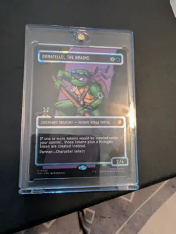 Surge Foil Donatello The Brain #0085 MTG TMNT NM/M Fresh Pull - Image 4