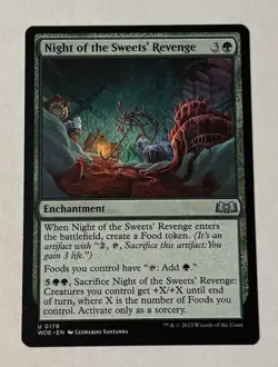 MTG Night of the Sweets' Revenge - Wilds of Eldraine NM - Image 1