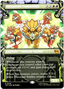 Triceraton Commander (Showcase Foil) #226 - Teenage Mutant Ninja Turtles - TMT - Image 1