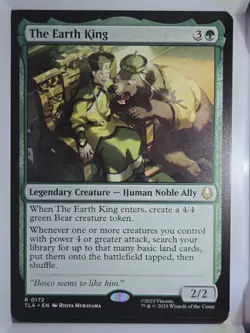 The Earth King - R172 - MTG - Avatar: The Last Airbender (TLA) - Image 1