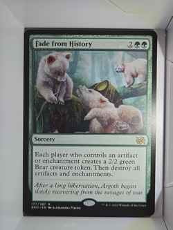 Fade from History - R177/287 - MTG - The Brothers' War - Image 1