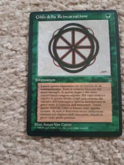 MTG 1 x Glyph of Reincarnation- Legends - Italian - Image 1