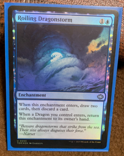 Roiling Dragonstorm - Tarkir: Dragonstorm (TDM) [FOIL] - Image 1