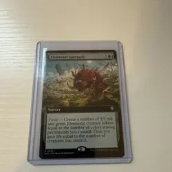 MTG Elemental Spectacle (Extended Art) Commander: Lorwyn Eclipsed Regular - Image 1