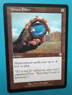 Magic the Gathering Invasion URZA'S FILTER R LP/EX R 2000 Nice! - Image 1
