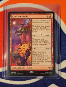 Cool but Rude Teenage Mutant Ninja Turtles Regular Rare Mtg - Image 1
