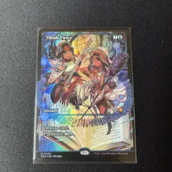 Think Twice - Foil - Showcase - Foundations #0425 MTG Magic The Gathering - Image 1