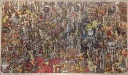 Magic the Gathering Ultra Pro Playmat Secret Lair Fblthp Panorama - Image 1