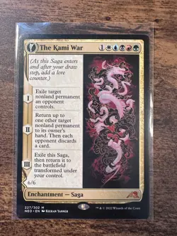 The Kami War - Regular - Kamigawa: Neon Dynasty - NM - MTG - Image 1