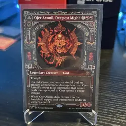 Magic: The Gathering Ojer Axonil Temple of Power Mythic 4/4 Red Ixalan 0317 - Image 1