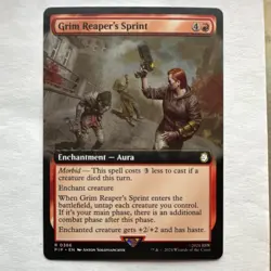 Grim Reaper's Sprint - Fallout Rare Enchantment Aura Red Magic 58 Regular - Image 1