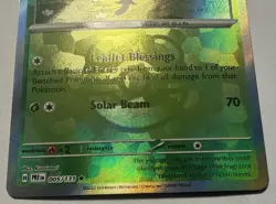 Leafeon #005/131 Master Ball Pokemon Scarlet & Violet Prismatic Evolutions NM - Image 2