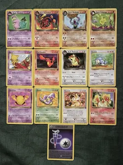 Pokemon VTG WOTC LOT of 150+ BS, BS 2, Gym, Rocket, Fossil etc. (no holos) LP - Image 4